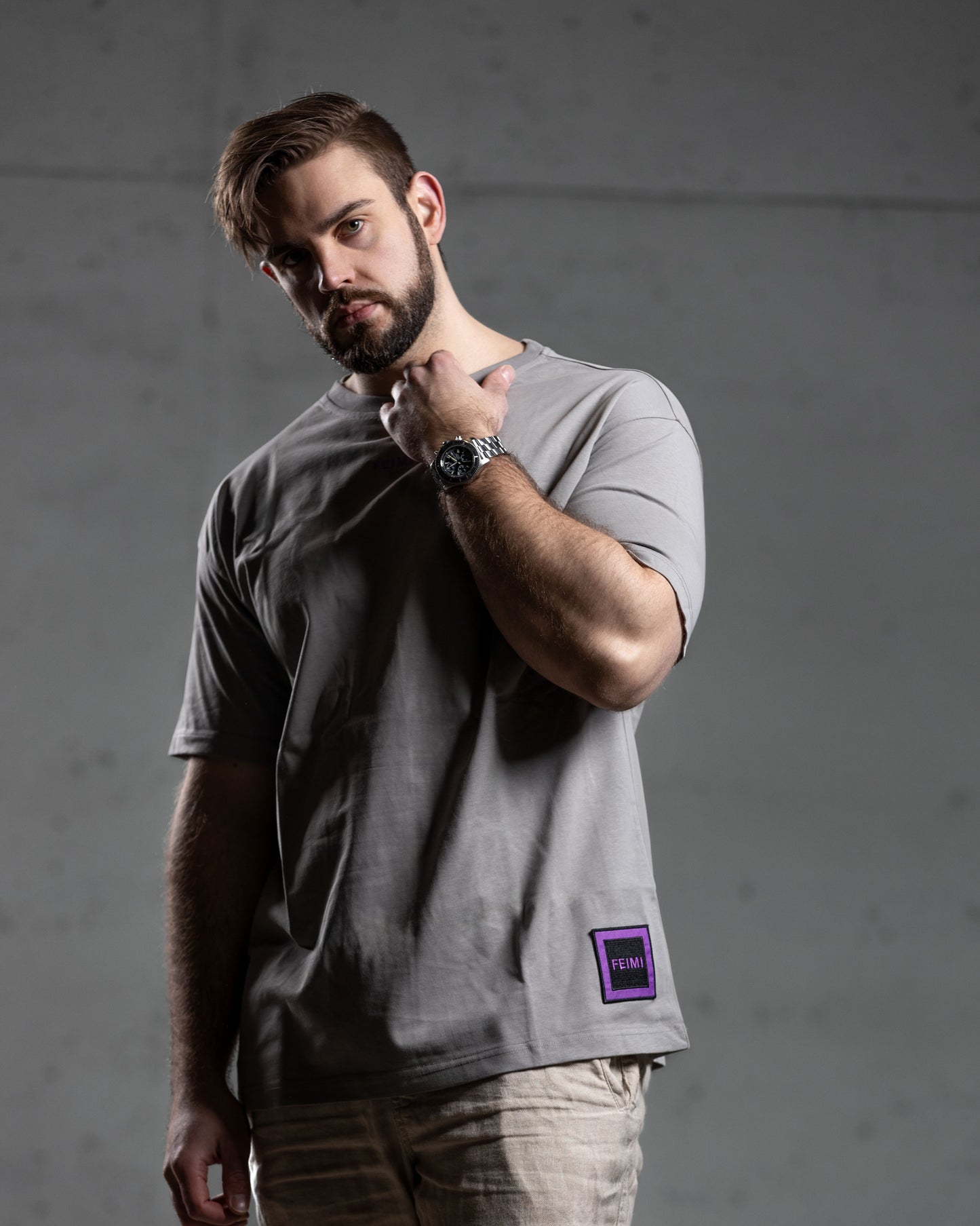 UNISEX Oversize T-Shirt Grey