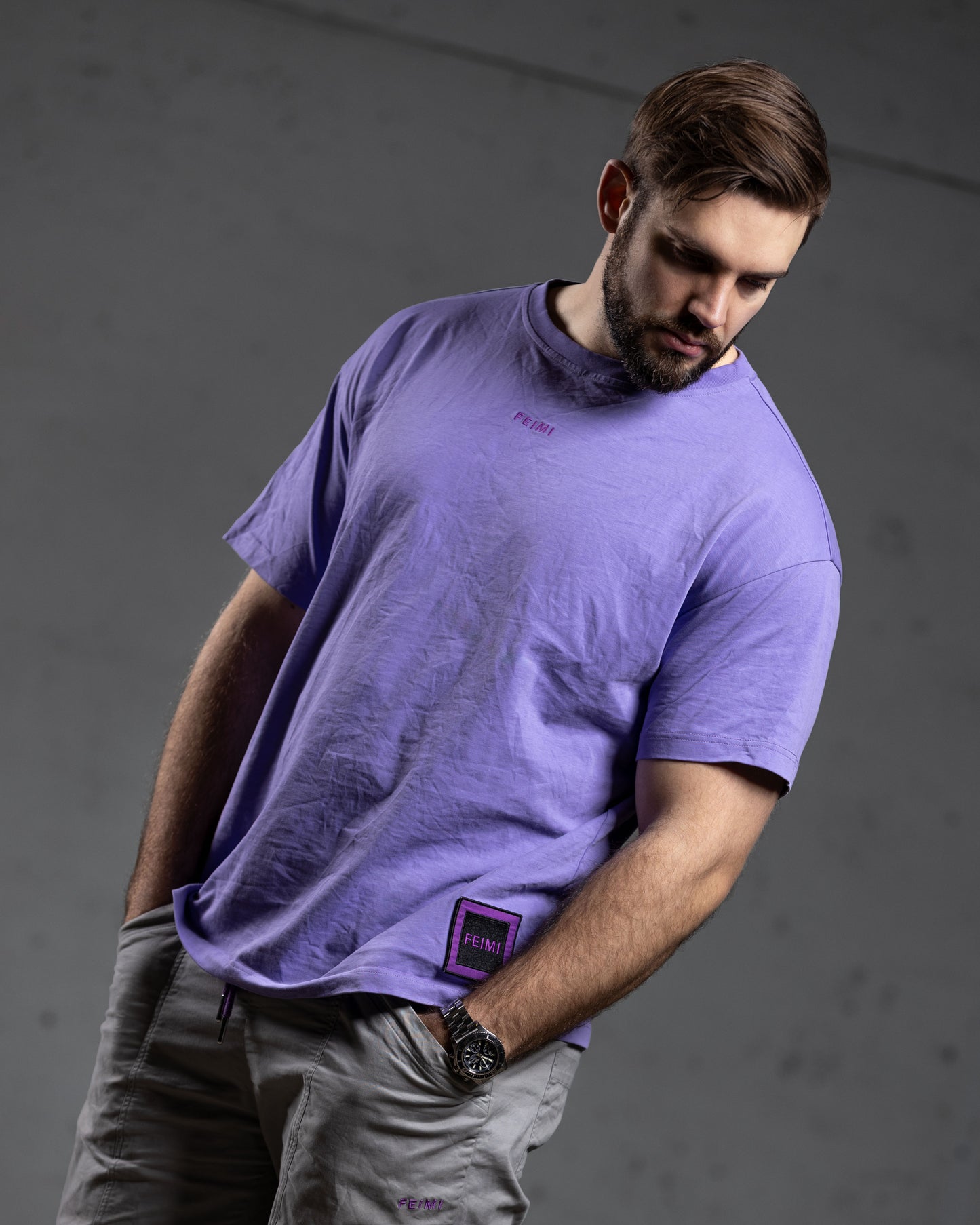 UNISEX Oversize T-Shirt Purple
